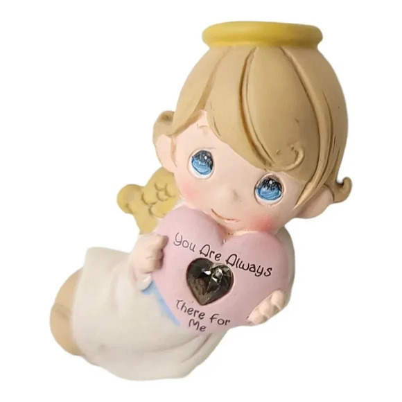 Avon Precious Moments Angel Pin You are Always There For Me Vintage 1999 - Picture 3 of 6